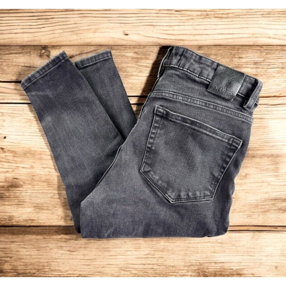 Duer Jeans Juniors 26x28 Black Street Skinny Fit Performance Stretch Denim Pants